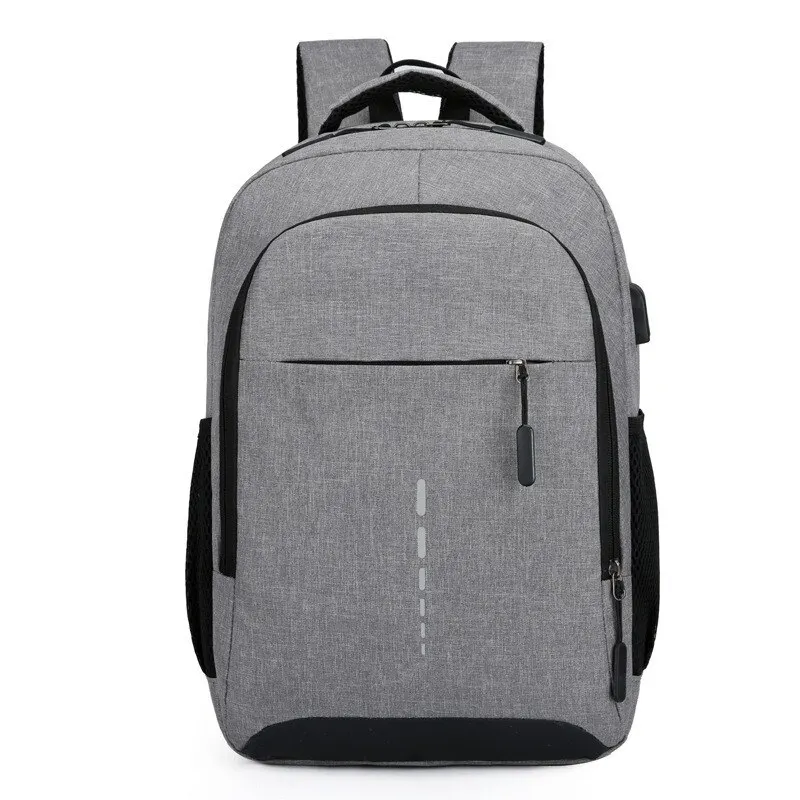 Mochila para hombre, de gran capacidad, sencilla, de moda, para viajes, para mujer, para estudiantes, para ordenador - Imagen 10