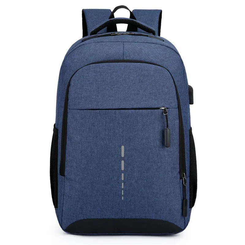 Mochila para hombre, de gran capacidad, sencilla, de moda, para viajes, para mujer, para estudiantes, para ordenador - Imagen 8