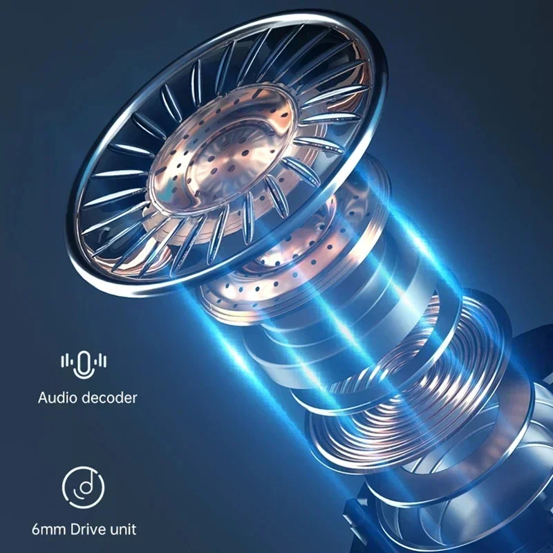 Auriculares TWS M19, auriculares inalámbricos con Control táctil inteligente, compatibles con Bluetooth, pantalla LED resistente al agua con micrófono - Imagen 5